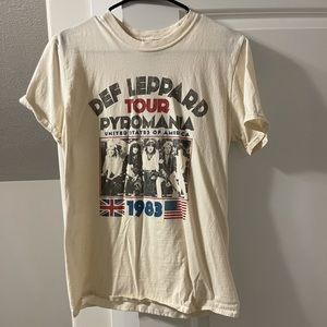 Def Leopard Band Teae